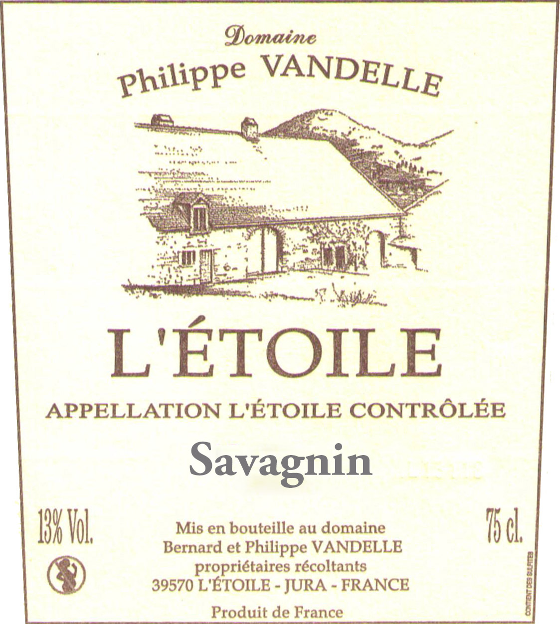 Savagnin L'Étoile