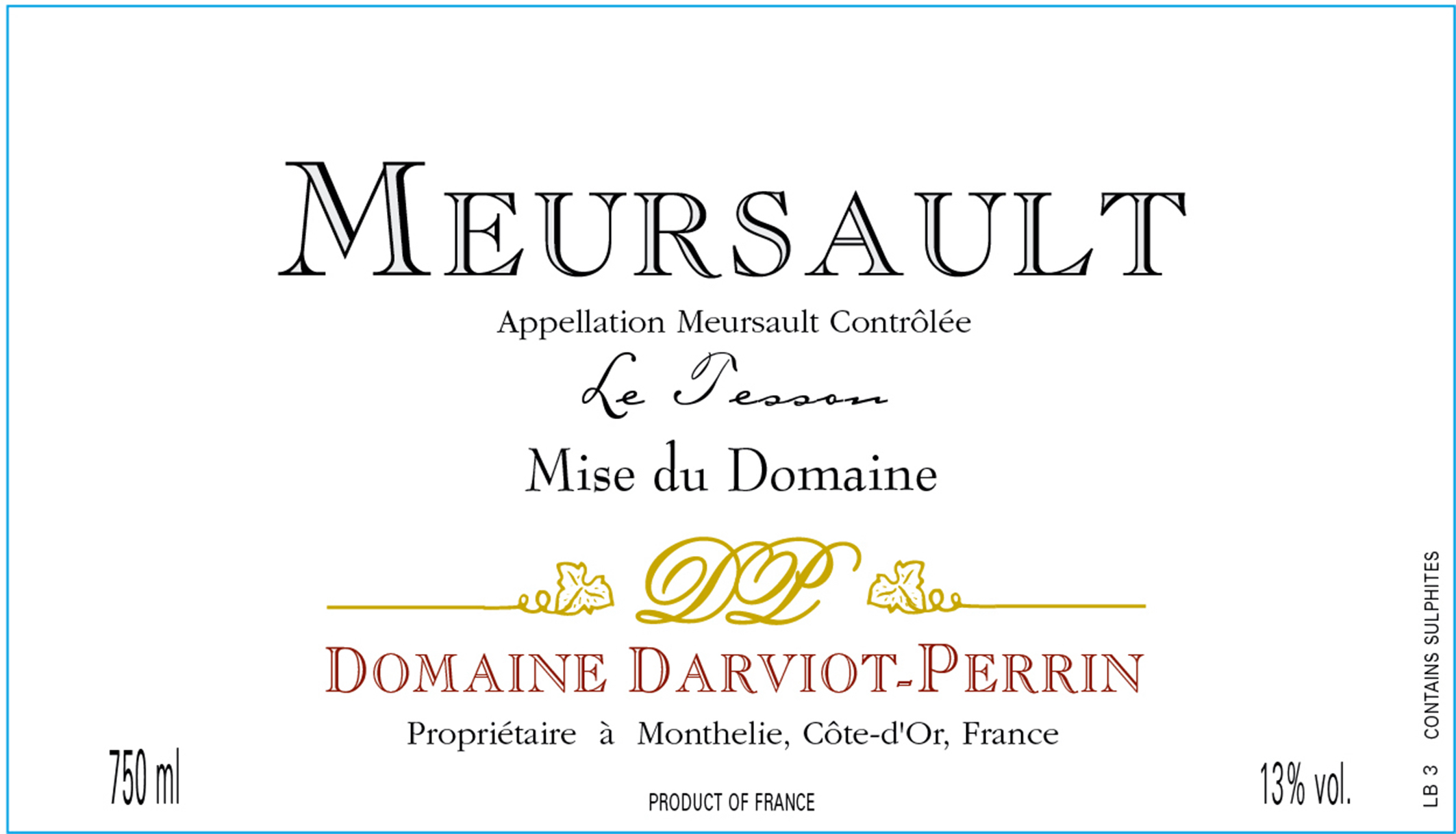 Meursault Le Tesson