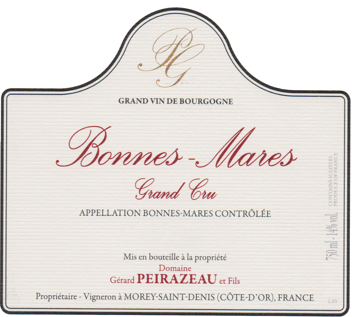 Bonnes-Mares Grand Cru