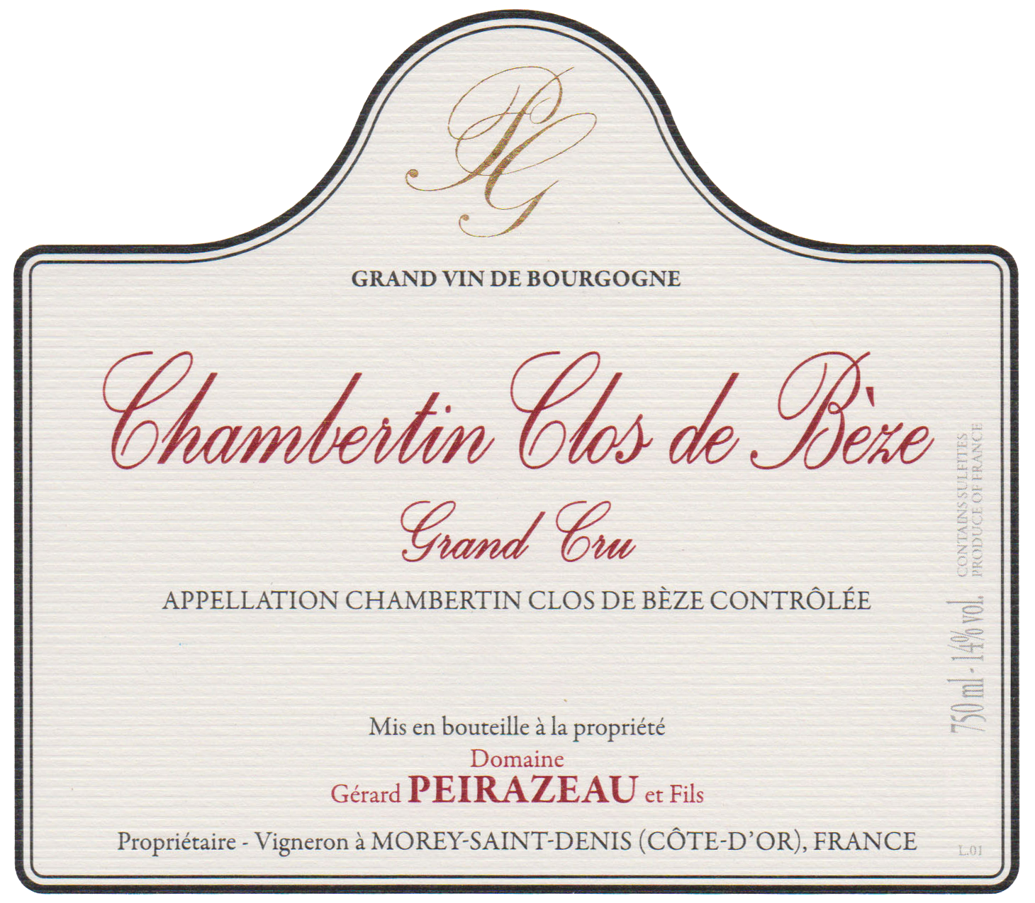 Chambertin Clos de Bèze Grand Cru