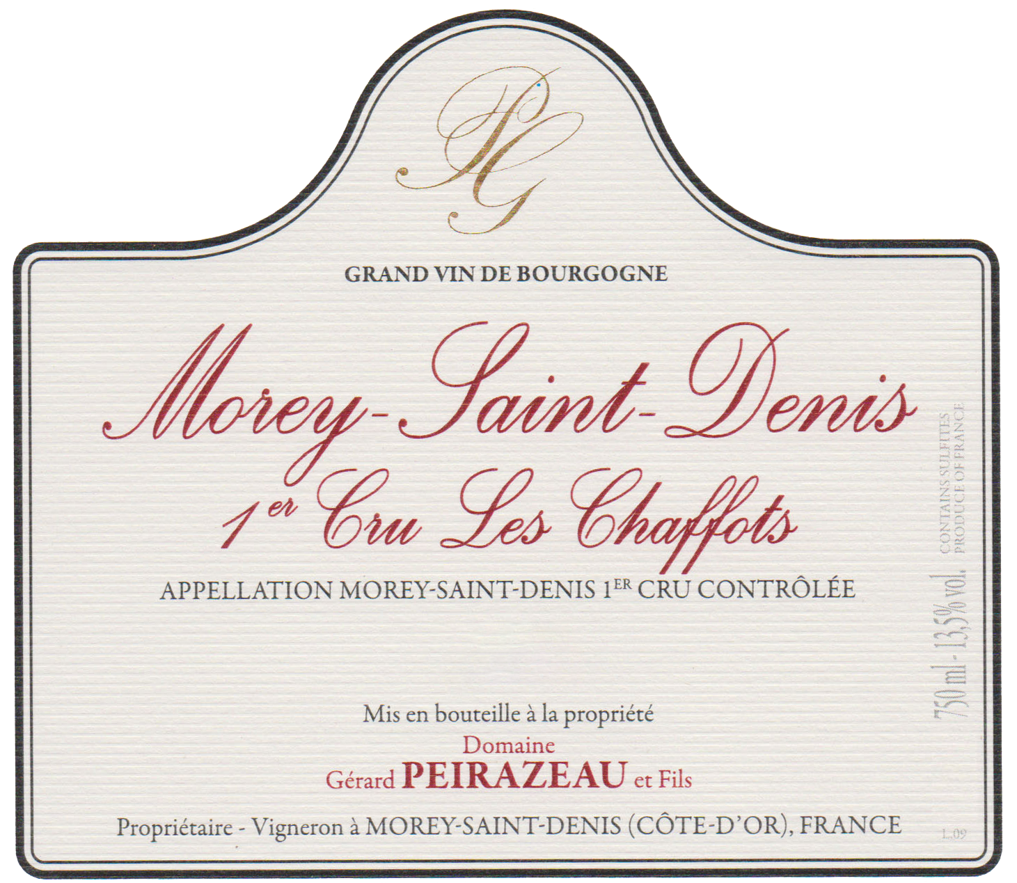 Morey-Saint-Denis 1er Cru Les Chaffots