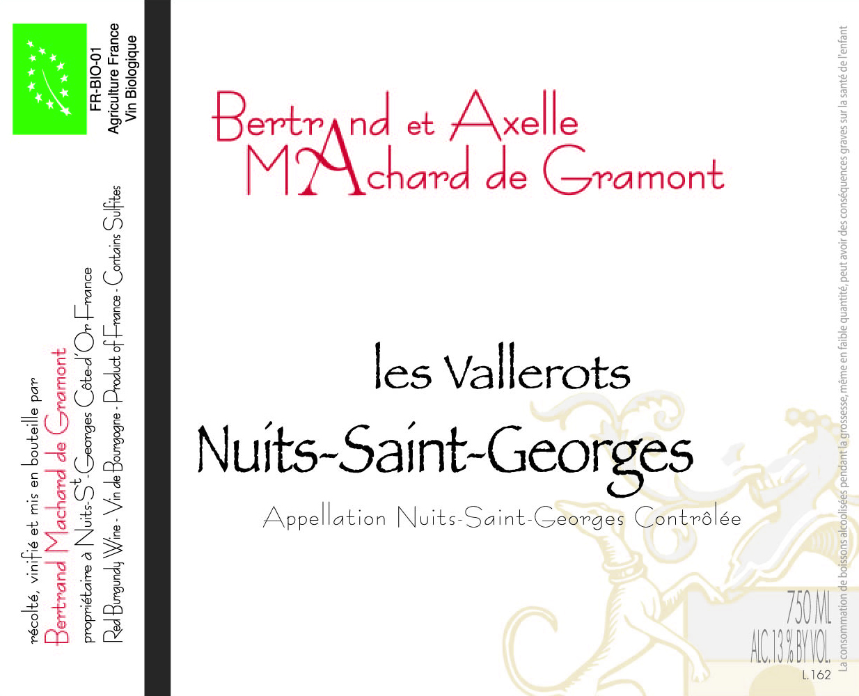 Nuits-Saint-Georges Les Vallerots