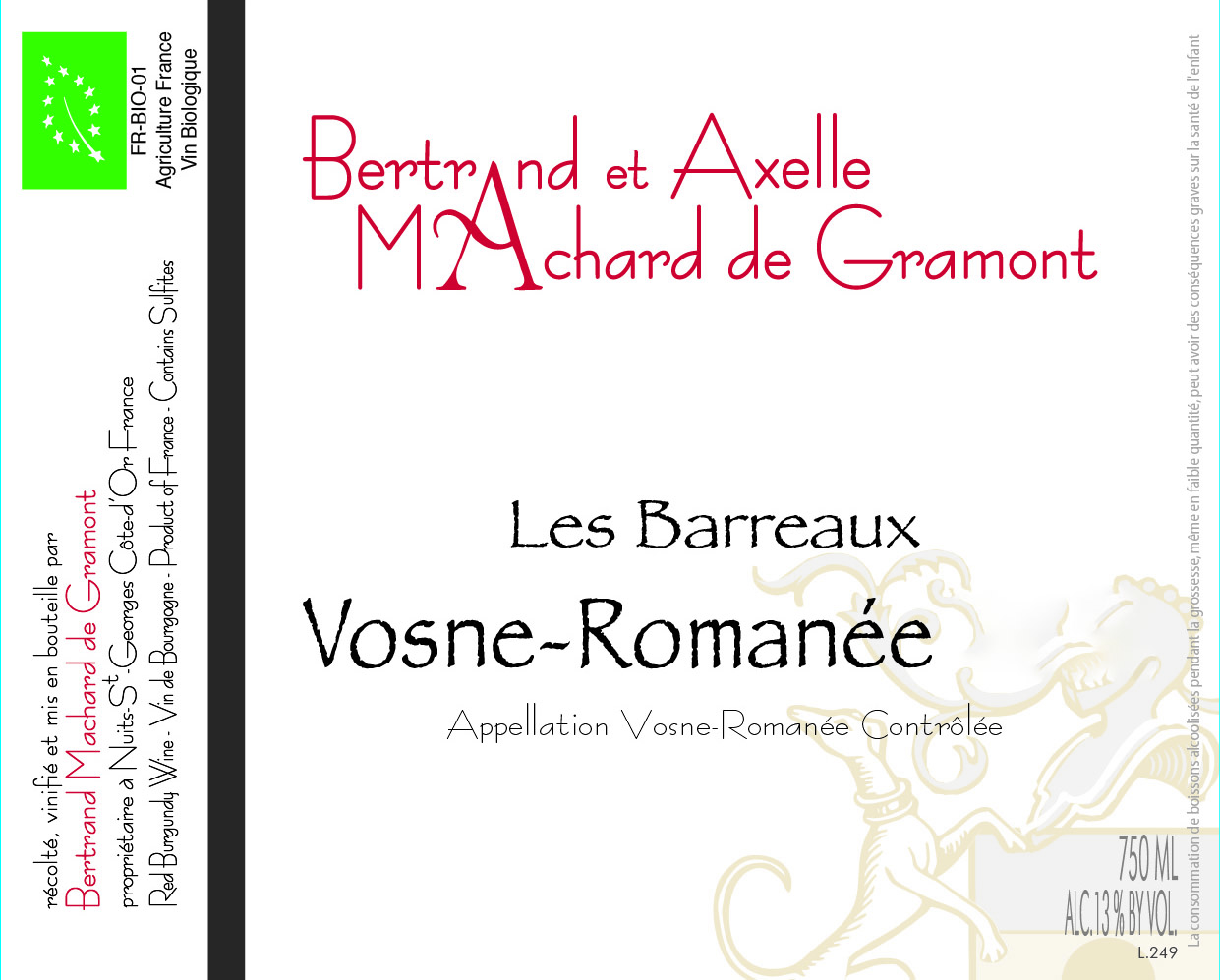 Vosne-Romanée Les Barreaux