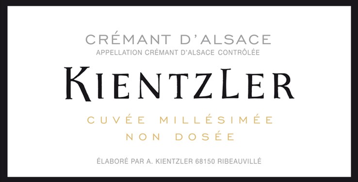 Crémant d'Alsace Non Dosée